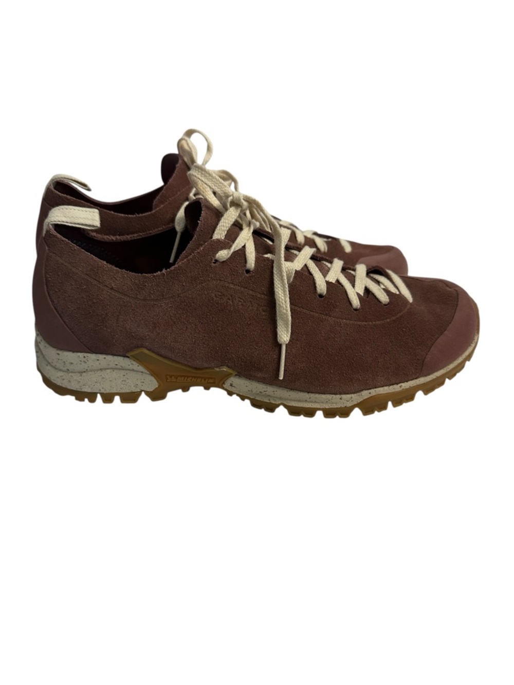 Garmont Tikal WMS Suede Hiking Shoes Grape Rose Trail Sneakers Size 10